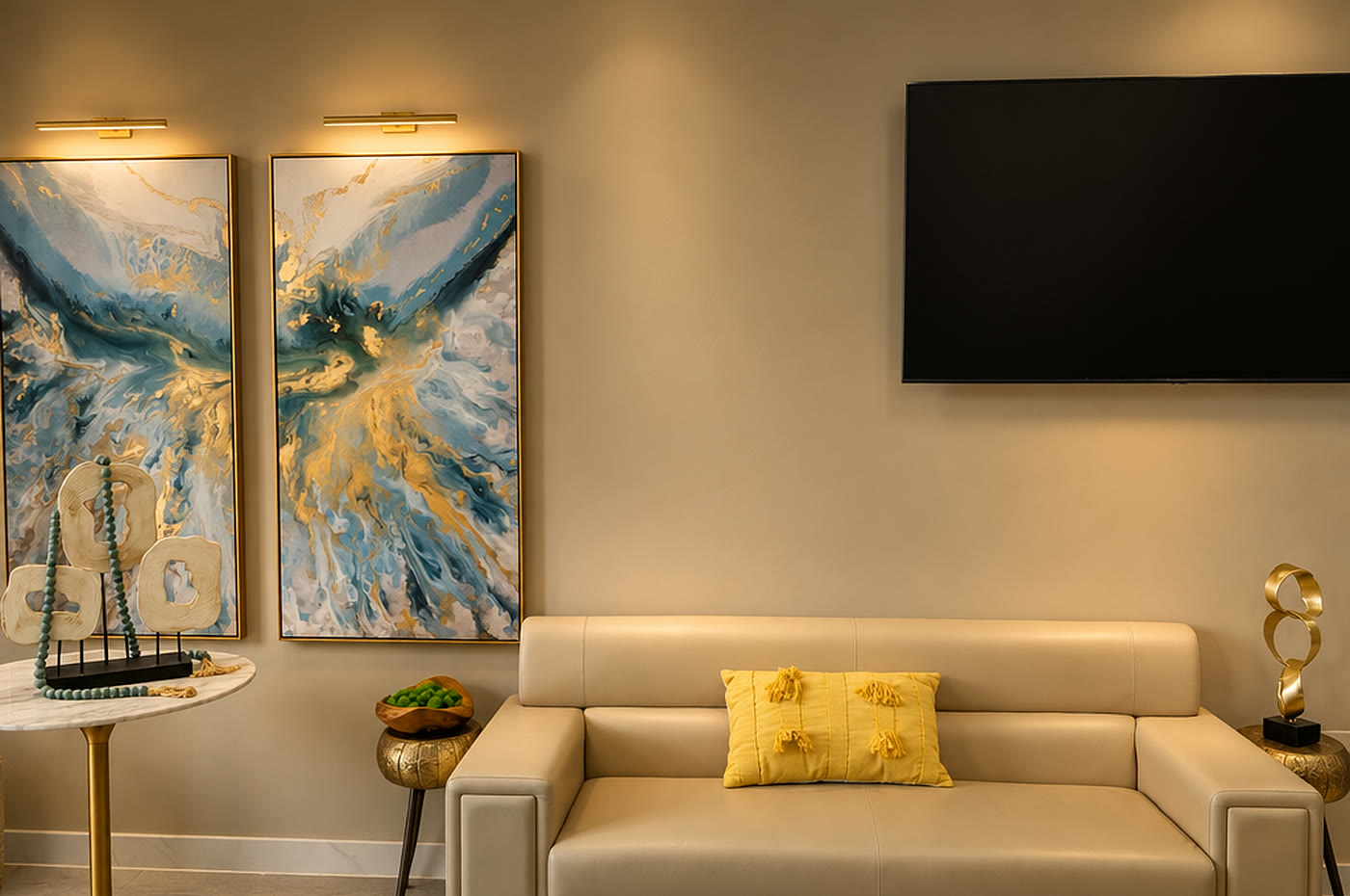 The Qua waiting lounge